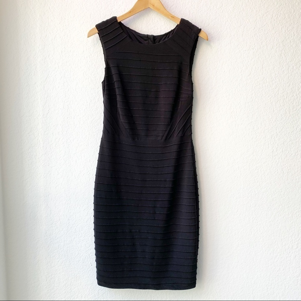 Adrianna Papell Sleeveless Banded Midi Dress